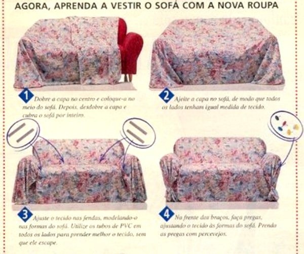 Как перетянуть подлокотники дивана самостоятельно тканью